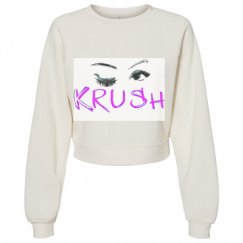 Women's Raglan Pullover Fleece