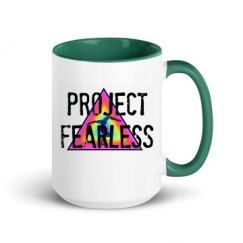 15oz Ceramic Mug with Color Inside