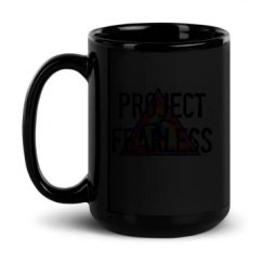 15oz Black Glossy Mug