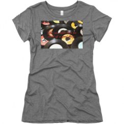 Ladies Slim Fit Super Soft Triblend Tee