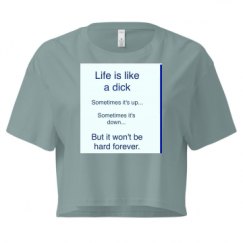 Ladies Festival Cali Crop Top Tee