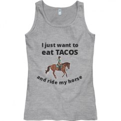 Ladies Semi-Fitted Basic Promo Tank