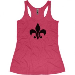 Ladies Slim Fit Super Soft Racerback Triblend Tank