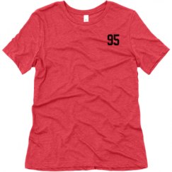 Ladies Relaxed Fit Super Soft Triblend Tee