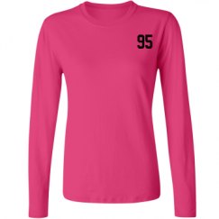 Ladies Relaxed Fit Basic Long Sleeve Tee