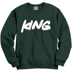 Unisex Film and Foil Crewneck Sweatshirt