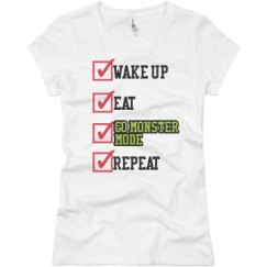 Ladies Slim Fit Basic Promo Jersey Tee