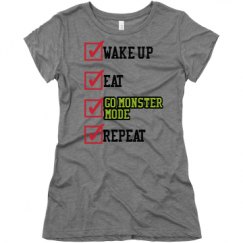 Ladies Slim Fit Super Soft Triblend Tee