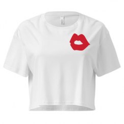 Ladies Festival Cali Crop Top Tee