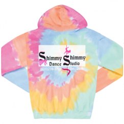 Unisex Tie-Dye Fleece Hoodie