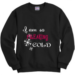 Unisex Film and Foil Crewneck Sweatshirt