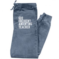 Pigment-Dyed Fleece Pants