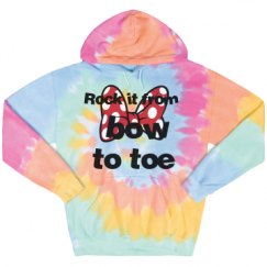 Unisex Tie-Dye Fleece Hoodie