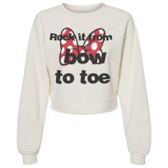 Women's Raglan Pullover Fleece