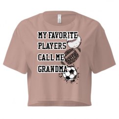 Ladies Festival Cali Crop Top Tee