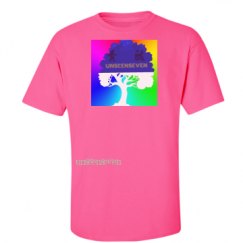 Unisex Ultra Cotton Safety Neon Crewneck Tee