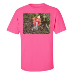 Unisex Ultra Cotton Safety Neon Crewneck Tee