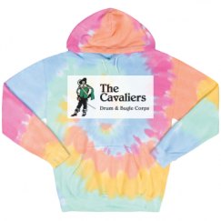 Unisex Tie-Dye Fleece Hoodie