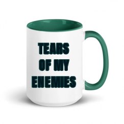 15oz Ceramic Mug with Color Inside