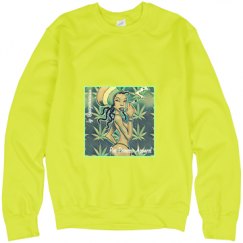 Unisex Neon Crewneck Sweatshirt