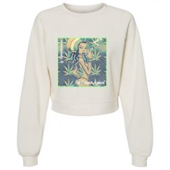 Women's Raglan Pullover Fleece