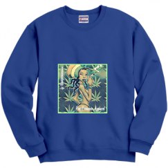 Unisex Film and Foil Crewneck Sweatshirt