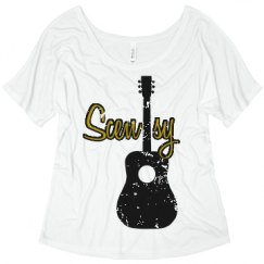 Ladies Flowy Slouchy Tee