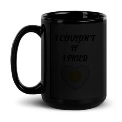 15oz Black Glossy Mug