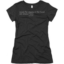 Ladies Slim Fit Super Soft Triblend Tee