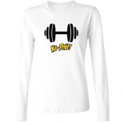 Ladies Relaxed Fit Basic Long Sleeve Tee