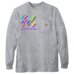 Unisex Carhartt Pocket Long Sleeve Tee