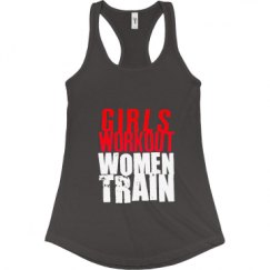 Ladies Slim Fit Racerback Tank Top