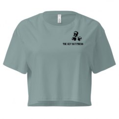 Ladies Festival Cali Crop Top Tee