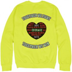 Unisex Neon Crewneck Sweatshirt