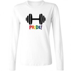 Ladies Relaxed Fit Basic Long Sleeve Tee