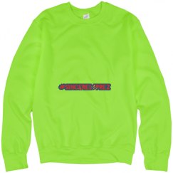 Unisex Neon Crewneck Sweatshirt