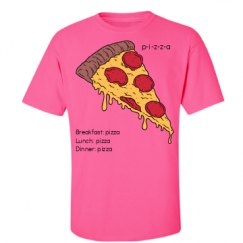 Unisex Ultra Cotton Safety Neon Crewneck Tee