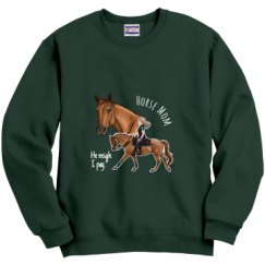 Unisex Film and Foil Crewneck Sweatshirt