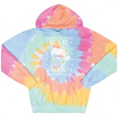 Unisex Tie-Dye Fleece Hoodie