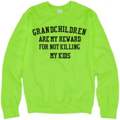 Unisex Neon Crewneck Sweatshirt
