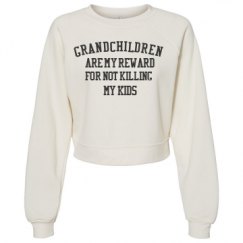 Women's Raglan Pullover Fleece