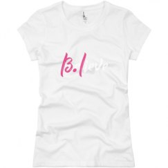 Ladies Slim Fit Basic Promo Jersey Tee