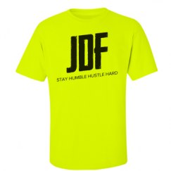 Unisex Ultra Cotton Safety Neon Crewneck Tee