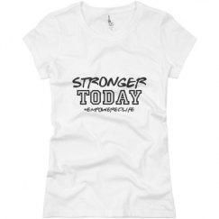 Ladies Slim Fit Basic Promo Jersey Tee