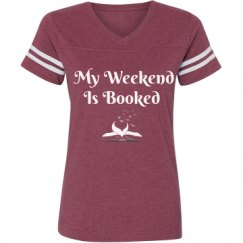 Ladies Relaxed Fit Vintage Sports Tee