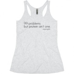 Ladies Slim Fit Super Soft Racerback Triblend Tank