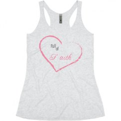 Ladies Slim Fit Super Soft Racerback Triblend Tank