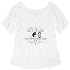 Ladies Flowy Slouchy Tee