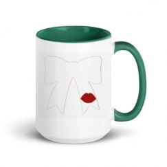 15oz Ceramic Mug with Color Inside