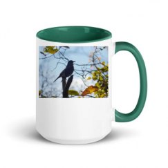 15oz Ceramic Mug with Color Inside